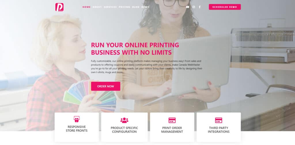 Printing To Web Portal